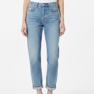 Everlane The Super-Soft Straight Leg Jean Light Wash Organic Cotton 28